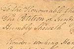 Petition to the Virginia Assembly from Amherst County, Virginia, November 27, 1783