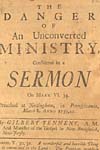 The Danger of an Unconverted Ministry