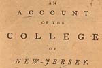An Account of the College of New Jersey

