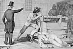 Martyrdom of Joseph and Hiram Smith in Carthage Jail, June 27, 1844.