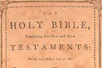 The Holy Bible, Containing the Old and New Testaments: Newly translated out of the Original
Tongues.  . . .
