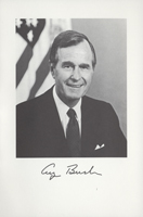 Image of the Vice President from the invitation for the 1985 Presidential Inauguration.