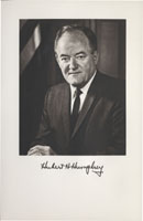 Image of the Vice President from the invitation for the 1965 Presidential Inauguration.