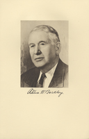 Image of the Vice President from the invitation for the 1949 Presidential Inauguration.
