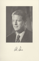 Image of the Vice President from the invitation for the 1997 Presidential Inauguration.