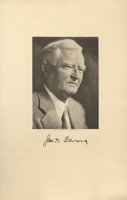 Image of the Vice President from the invitation for the 1937 Presidential Inauguration.