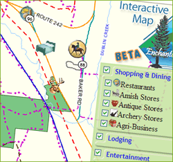 Enchanted Mountains Map (screenshot)