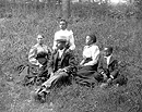 African-American Family from Georgia Posed for Portrait