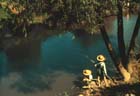 Boys Fishing in a Bayou