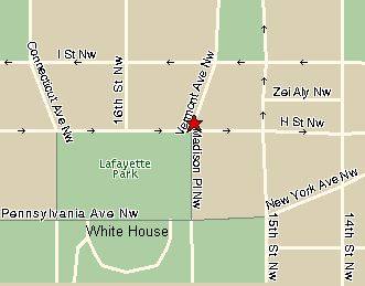 Location of Ex-Im Bank in Washington, D.C.