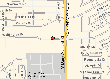 Location of Regional Office in Houston