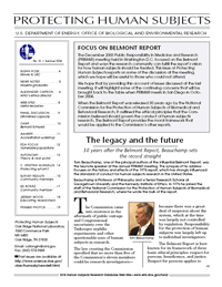 Front page of summer 04 newsletter