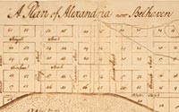 [Site plan of Alexandria]