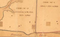 A Plan of My Farm on Little Huntg. Creek & Potomak, R.