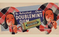 Wrigley's Doublemint Chewing Gum advertisement