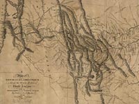 A Map of Lewis and Clark's Track" from History of the Expedition under the Command of Captains Lewis and Clark, to the Sources of the Missouri, thence Across the Rocky Mountains and Down the River Columbia to the Pacific Ocean