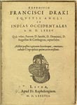  Bigges' narrative of the Caribbean raid in the first Latin edition, 1588. [20] 
