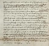 ABOVE: The signature of John Hawkins, from a manuscript document of 1588 or before. [7]
