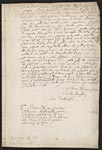 Document, appointing auditors for the Drake-Norris expedition, signed by Burghley and Walsingham, 1588. [9] 
