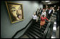 President George W. Bush and Prime Minister Junichiro Koizumi of Japan are joined by Gwen Harmon, marketing director of the National Civil Rights Museum, during their visit Friday, June 30, 2006, in Memphis. The stop at the museum, located next to the Lorraine Motel, site of the 1968 assassination of Dr. Martin Luther King Jr., came after the two visited Graceland. White House photo by Eric Draper