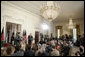 President George W. Bush and President Hamid Karzai of the Islamic Republic of Afghanistan hold a joint press conference Tuesday, Sept. 26, 2006. White House photo by Eric Draper