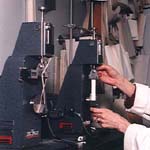 photo showing MIT fold endurance testing