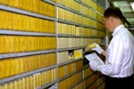 microfilm vault.