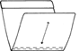 Drawing of File Folders with Reinforced Tab for the Storage of Artifacts