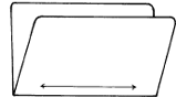Drawing of folder with tab