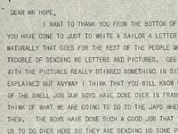 Letter from Howard Lindsay to Bob Hope,