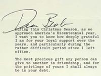 Letter from President Richard M. Nixon to Bob Hope