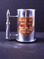 Mug Made from an artillery shell casing