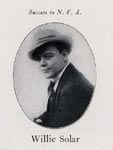 Willie Solar. 1924