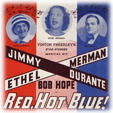 Advertising Flier for Red, Hot and Blue!