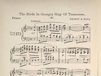 The Birds in Georgia Sing of Tennessee
