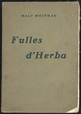 Cover of Translation of Leaves of Grass