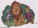 Wizard of Oz Sticker Storybook. 