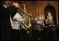 The Commitments perform at a St. Patrick's Day Luncheon held in honor of Irish Prime Minister Bertie Ahern at the U.S. Capitol Thursday, March 17, 2005. White House photo by Krisanne Johnson