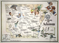 A Literary Map of Arkansas