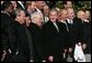 President George W. Bush poses with the Boston Red Sox, the 2004 World Series champions, during a South Lawn ceremony celebrating the team’s historic achievement Wednesday, March 02, 2005. “You answered 86 years of prayer,” said the President. “That's an amazing feat, isn't it? I mean, when the Red Sox won, people all over the world cheered.” White House photo by Eric Draper