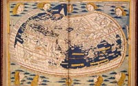 World Map, in Germanus, 1482. 