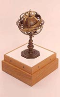 Terrestrial Globe with Armillary Sphere, Vopel, 1543. 