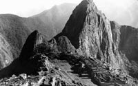 Ruins at Machu Picchu, Peru 