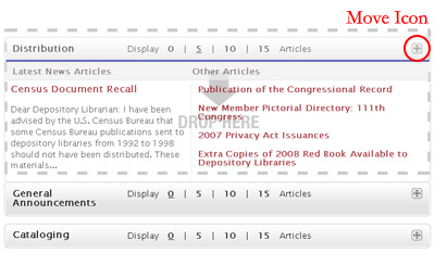 Reorder the Categories