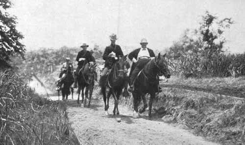 General Shafter on horseback
