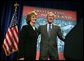 President George W. Bush is introduced by Donna Mindeck, First Vice President of the Pennsylvania State Association of Town Supervisors, before giving remarks on the USA Patriot Act in Hershey, Pa., Monday, April 19, 2004. White House photo by Paul Morse.