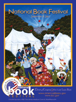 2001 National Book Festival poster