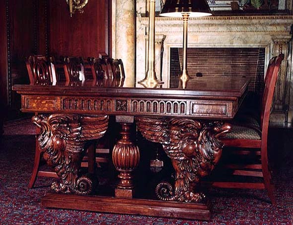 Conference Table with Griffins