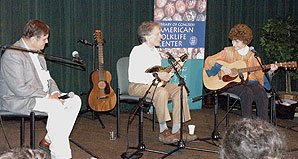 Joe Wilson, Mike Seeger and Hazel Dickens