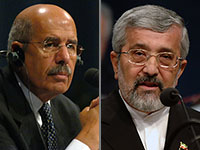 View story [Image: IAEA's ElBaradei & Iran's Ambassador Soltaniyeh]
